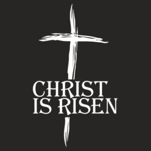 Christ Is Risen + Cross Design